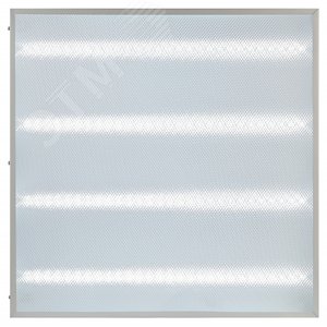 Светильник светодиодный с проводом, рассеиватель призма 38Вт 4000К 3990Лм 595х595x40 SPO-910-1-40K-038 - фото 2