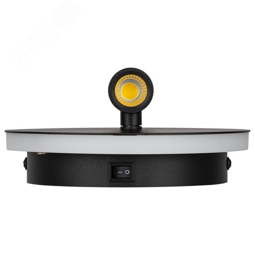 Подсветка декоративная светодиодная для интерьера черный IP20 COB 5Вт/SMD 7Вт 4000К EDGAR WL55 BK - фото 8