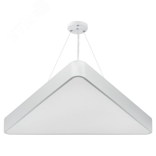 Светильник подвесной светодиодный 30Вт 3000Лм 4000К IP40 600х80 белый Geometria Delta SPO-151-W-40K-030 драйвер внутри - фото 4