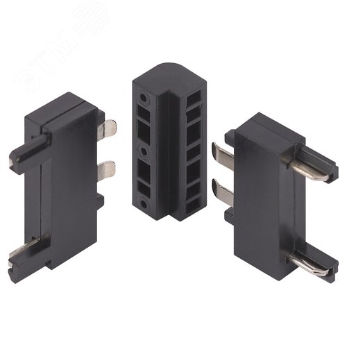 Коннектор угловой внутренний для тонкого магнитного шинопровода черный TRM-S5-CCW BK - фото 2