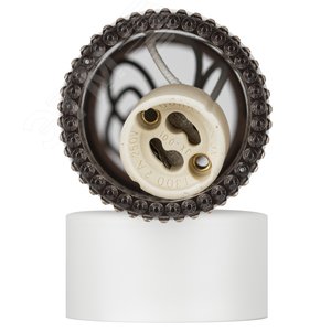 Светильник настенный WL50 WH/BK 2хGU10 2х12Вт IP20 белый, черный - фото 6