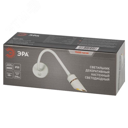 Светильник настенный WL47 WH 3000K 3Вт IP20 белый - фото 11