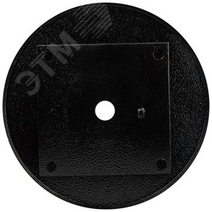 Опора металлическая ОМ-0,06 для светильников НТУ (шары) черная h60мм d60мм Б0059929 ЭРА - 6