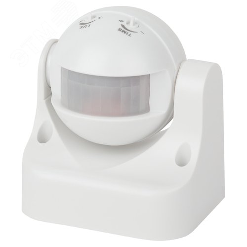 Датчик движения MD 03 для дома инфракрасный аккумуляторный белый 1200 Вт угол 140 градусов 12 метров - фото 5