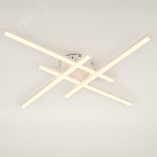 Светильник светодиодный потолочный ДПБ-62Вт 4 995Лм Модерн с ДУ Nora CLL-1-62-RC WH - фото 4