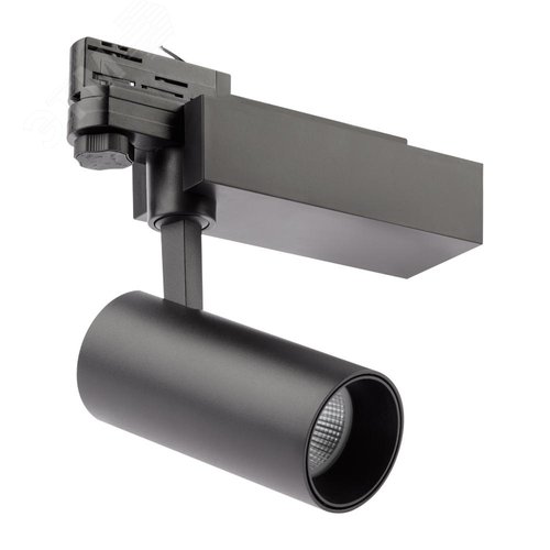Светильник трековый трёхфазный SТR-30-36-30K-B20 узкий луч 3000K черный - фото 3