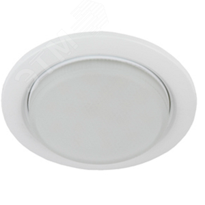 Светильник встраиваемый KL70 WH /1 под лампу Gx53 тонкий 220V 13W белый (40/2200) - фото 1