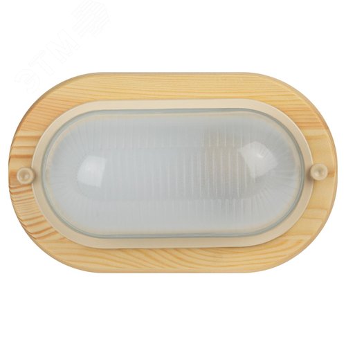 Светильник дерево, плафон стекло, 60Вт, Е27, 220В, IP54 НБО 03-60-021 - фото 2