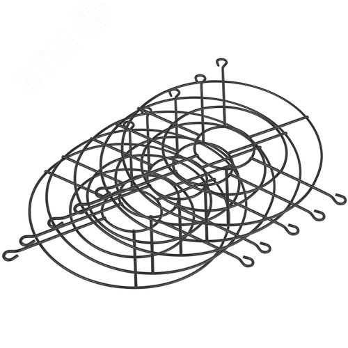 Решетка защитная металлическая для светильников серии SPP-402 SPP-AC8-402-100 - фото 3