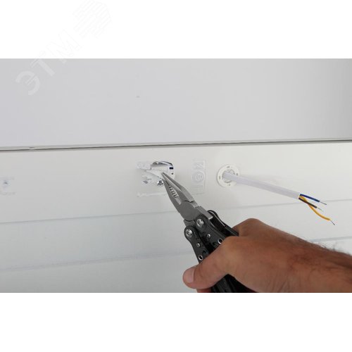 Светильник светодиодный ДВО/ДПО SPO-6-72-6K-P 72Вт 6500К 6500Лм IP40 595х595 призма с проводом - фото 7