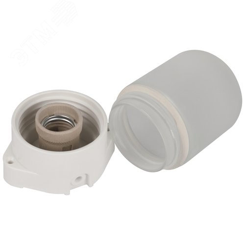 Светильник полиамид, плафон стекло, под лампу с цоколем Е27 НББ 01-60-001 - фото 5