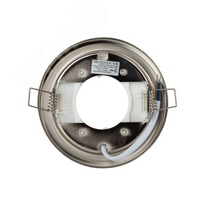 Светильник встраиваемый KL35 SN-10 под лампу Gx53 220V 13W сатин никель (10/100/2100) - фото 6