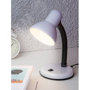 Светильник настольный белый N-120-E27-40W-W - фото 2