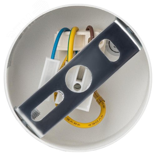 Светильник настенно-потолочный спот OL35 WH MR16 GU10 IP20 белый, хром - фото 2