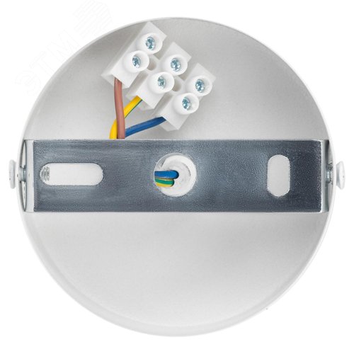 Светильник декоративный подвесной под лампу GX53 алюминий цвет белый+серебро PL12 GX53 WH/SL - фото 6