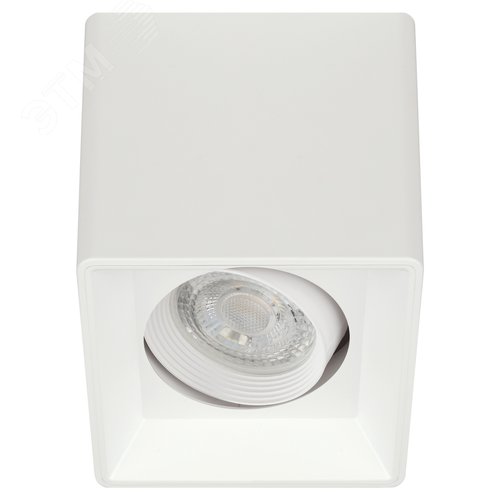 Светильник настенно-потолочный спот OL24-1 WH MR16/GU5.3, белый, поворотный лампа MR16 ( в комплект не входит) - фото 2