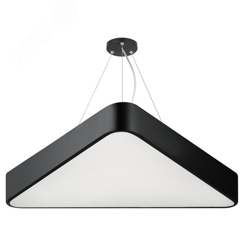 Светильник светодиодный 30Вт 3000Лм 4000К IP40 черный подвесной Geometria Delta SPO-151-B-40K-030 драйвер внутри - фото 2
