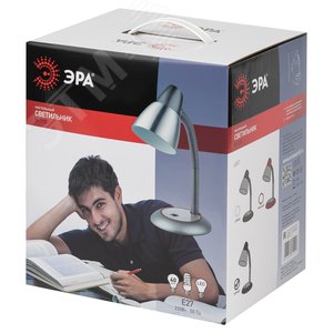 Светильник настольный черный N-115-E27-40W-BK - фото 3