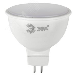 Лампа светодиодная LED MR16-10W-840-GU5.3 (диод, софит, 10Вт, нейтр, GU5.3) (10/100/4000) Б0032996 ЭРА - 3