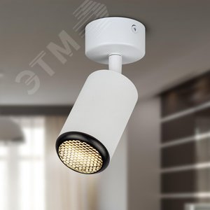 Светильник настенно-потолочный спот MR16 GU10 IP20 белый/черный OL55 WH/BK - фото 2