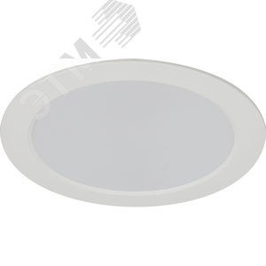 Светильник светодиодный встраиваемый LED 17-12-3K круглый 12Вт 3000К - фото 1