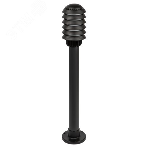 Изображение товара Светильник садово-парковый НТУ 01-60-015 Поллар напольный черный IP54 Е27 max60Вт h850мм (шт)