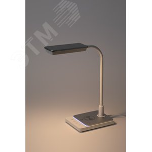 Светильник настольный светодиодный NLED-499-10W-W светодиодный с основанием белый - фото 5