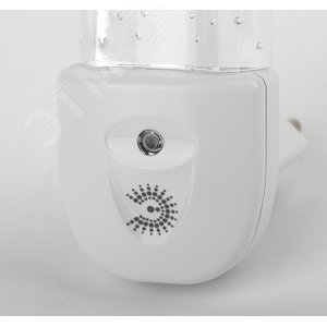 Ночник - светильник светодиодный в розетку с датчиком освещенности белый NN-619-LS-W - фото 9