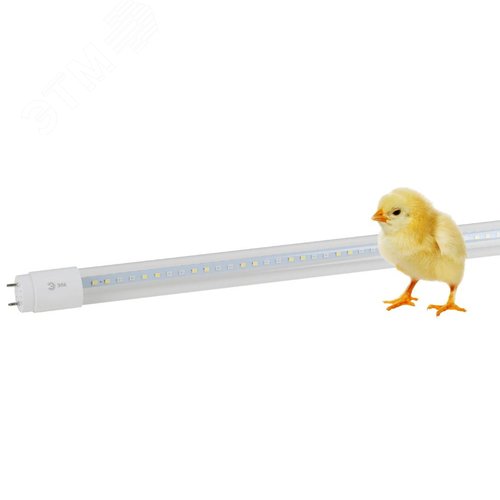 Лампа светодиодная полноспектральная Т8 с красными и белыми светодиодами для профессионального выращивания растений FITO-18W-Ra90-Т8-G13-NL - фото 3