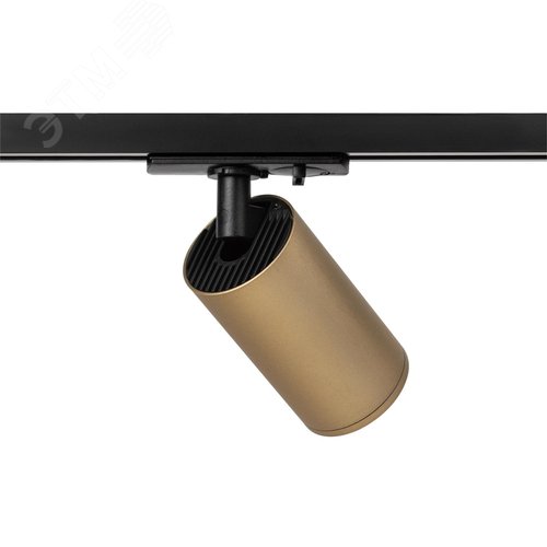 Светильник трековый однофазный TR39-GU10 MG MR16 Золото лампа MR16 ( в комплект не входит) - фото 4