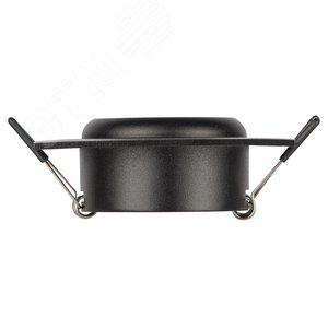 Светильник встраиваемый алюминиевый под лампу MR16 /GU5.3 KL110 BK черный матовый - фото 2