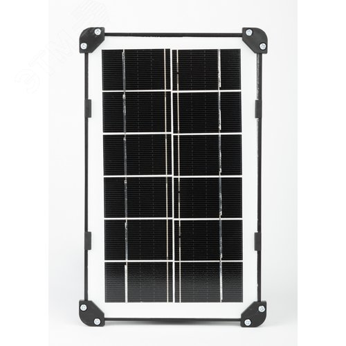 Прожектор светодиодный уличный на солнечных батареях 50W, 360 Лм, 5000K, с датчиком движения, ПДУ, IP65 - фото 2