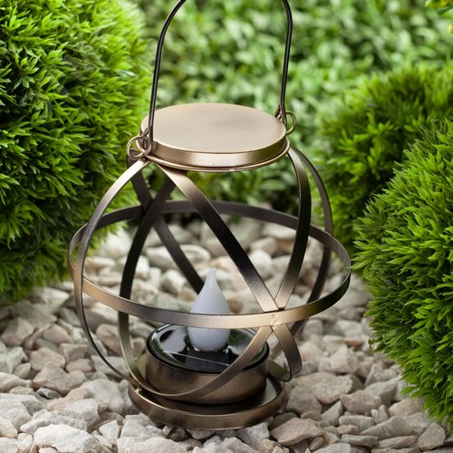 Светильник садовый Лофт подвесной с ручкой, металл, 26 см ERASFM-01 - фото 6