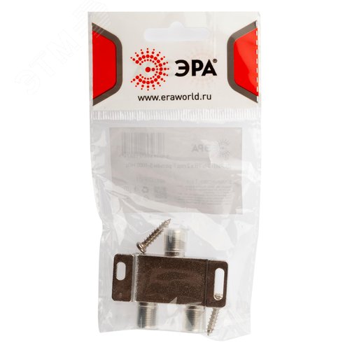 Делитель ТВ D-F-01 2 ответвления под F разъём 5-1000 МГц - фото 2