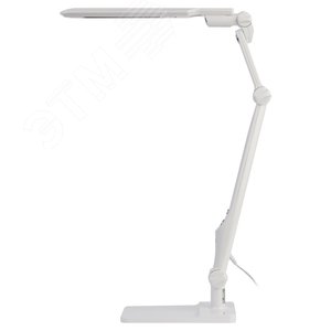 Светильник настольный светодиодный NLED-497-12W-W на струбцине и с основанием белый - фото 7