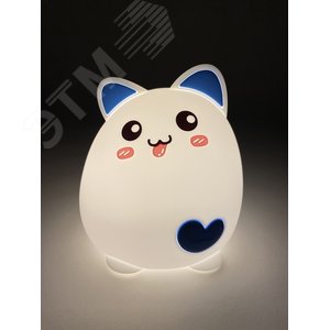 Светильник настольный NLED-414-2W-BU белый с синим - фото 9