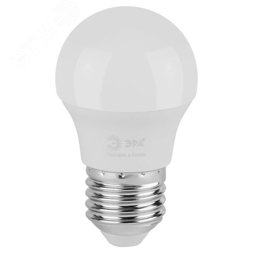 Изображение товара Лампа светодиодная LED 10 Вт 1000Лм 4000К шар нейтральный E27 220-240В LED P45-10W-840-E27 Green Line (шт)