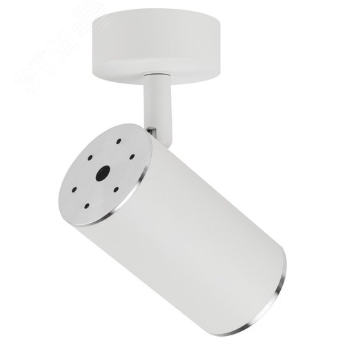 Светильник настенно-потолочный спот OL35 WH MR16 GU10 IP20 белый, хром - фото 6