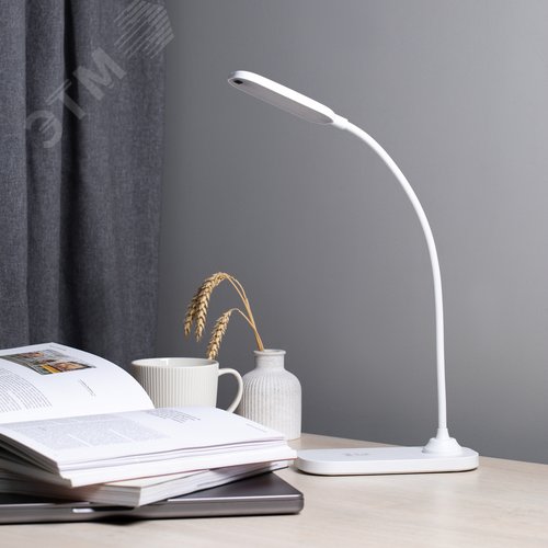 Светильник настольный светодиодный аккумуляторный 6Вт белый NLED-524-6W-W - фото 14