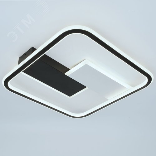 Светильник светодиодный потолочный ДПБ-104Вт 3854Лм Модерн Henri CLL-1-104-RC BK - фото 4