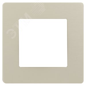 Изображение товара Рамка для розеток и выключателей 1 пост слоновая кость пластик ЭРА 12 12-5101-02 (шт)