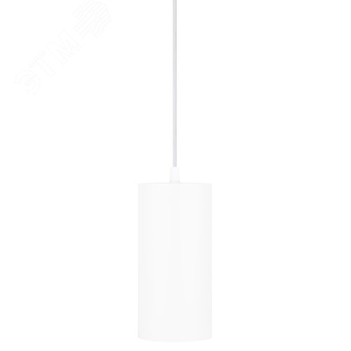 Светильник декоративный подвесной под лампу GX53 алюминий цвет белый+серебро PL12 GX53 WH/SL - фото 5