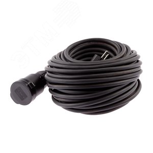 Изображение товара Удлинитель силовой UPx-1e-3x2,5-20m-IP44KG в бухте с заземлением 1 розетка 20 м КГ 3х2,5мм2 (шт)