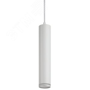 Светильник подвесной (подвес) PL16 WH MR16/GU10, белый, потолочный, цилиндр