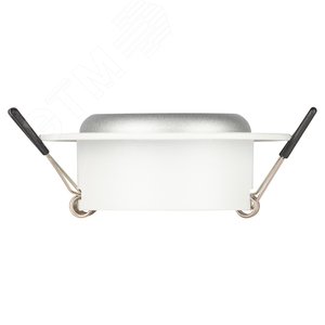 Светильник встраиваемый алюминиевый KL109 WH/SL MR16 GU5.3 белый/серебро матовый - фото 5