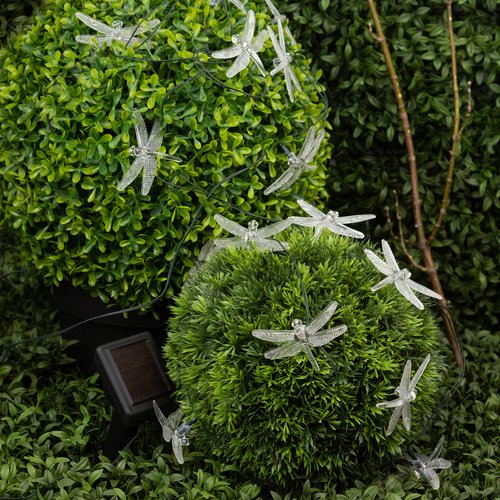 Гирлянда садовая ERASF22-16 Стрекоза на солнечной батарее 5,8 м - фото 9