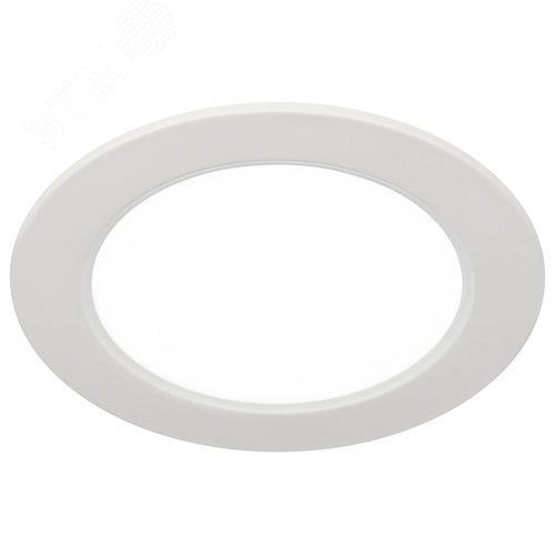 Светильник светодиодный встраиваемый LED 17-9-6K круглый 9Вт 6500К - фото 3