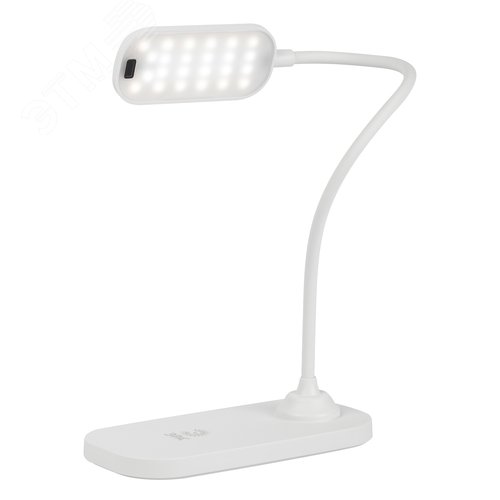Светильник настольный светодиодный аккумуляторный 6Вт белый NLED-524-6W-W - фото 3