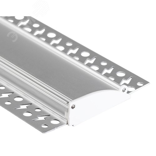 Комплект с анодированным профилем под штукатурку 9818 98х18,8мм 2,5м - фото 6