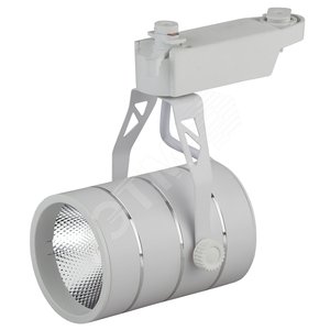 Светильник светодиодный трековый на шинопровод TR3 - 10 WH 10 Вт белый COB (30/360) - фото 1